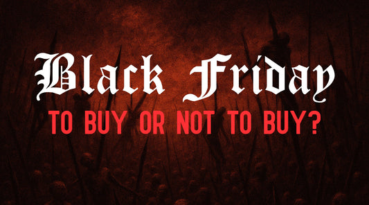 Black Friday, Black Metal Guitar Tone & You