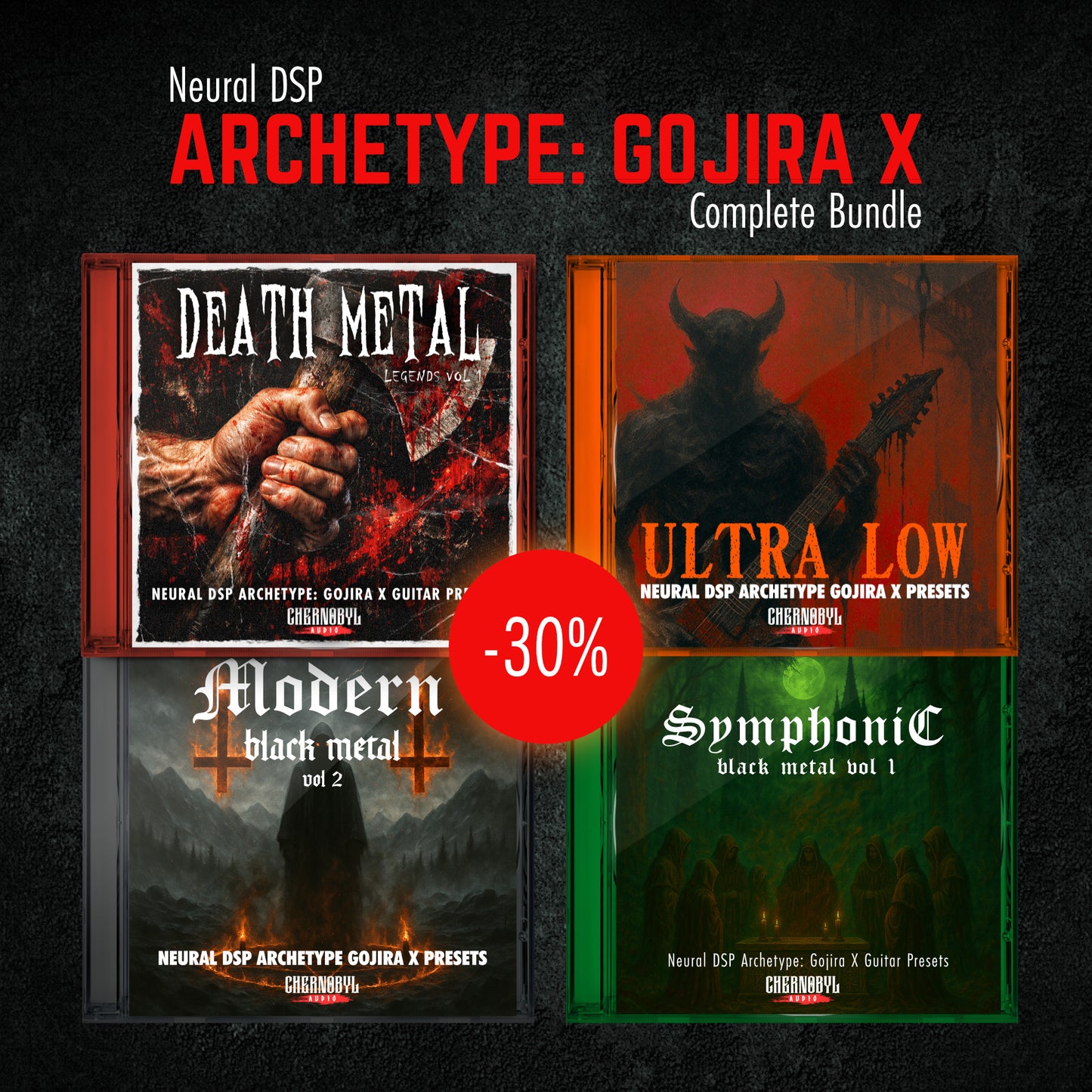 Neural DSP Archetype: Gojira X Guitar Presets Bundle