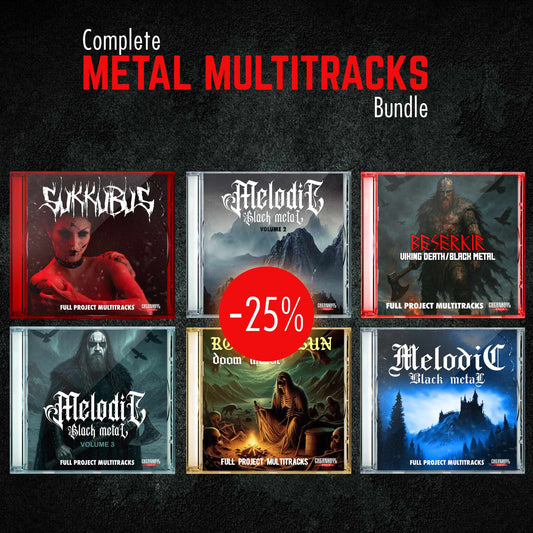 Metal Mixing Multitracks Bundle