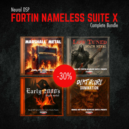 Neural DSP Fortin Nameless Suite X Guitar Presets Bundle