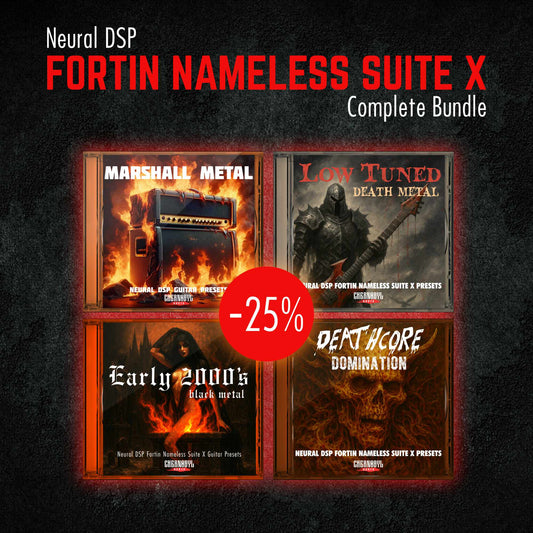 Neural DSP Fortin Nameless Suite X Guitar Presets Bundle