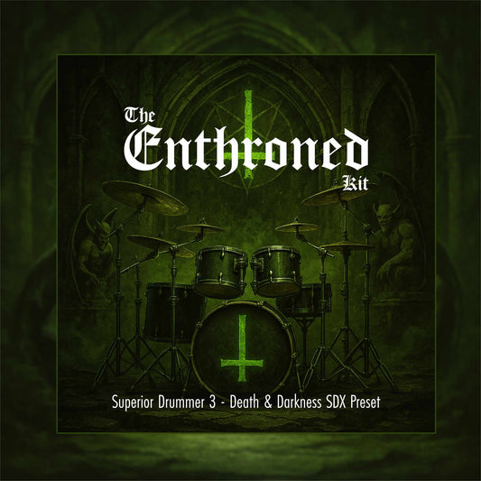 The Enthroned Kit - Superior Drummer 3 Death & Darkness Drum Preset